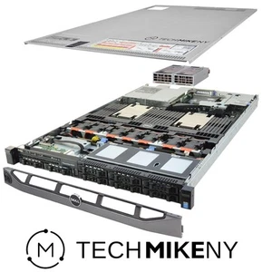 Dell PowerEdge R630 Server 2x E5-2623v4 2,60Ghz 8-Core 16GB RAM 2x Caddies Blende - Bild 1 von 5