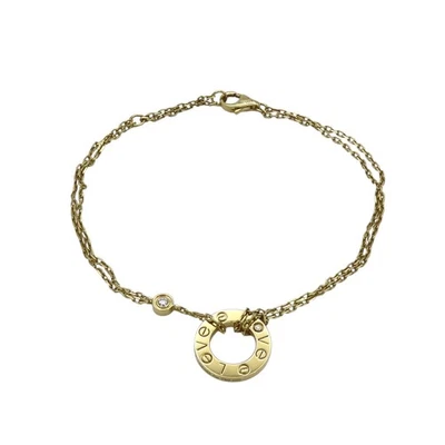Pulsera CARTIER 2 Diamantes Amor Oro Amarillo 18K B6063600 Foto 1 de 4
