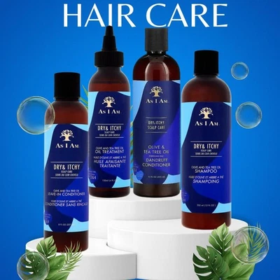 As I am Dry and Itchy Scalp Care Dandruff Shampoo 355ml, Dandruff Conditioner