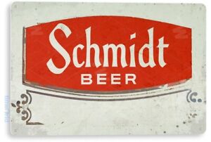 Znak piwa Schmidt, rustykalny retro bar pub browar piwo blaszany znak C808