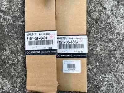 Juego de molduras de línea de correa delantera MAZDA F151-50-640A F151-50-650A RX-8 SE3P genuino Foto 1 de 2