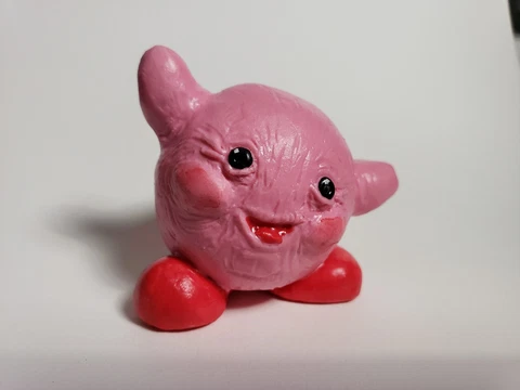 Coy Powers "Krubby" Creepy Kirby Signed Resin Art Toy Rare Cover