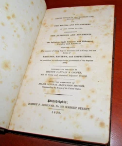 A Concise System...Instructions...Regulations... Militia And Volunteers,1ST,1836 - Picture 1 of 7