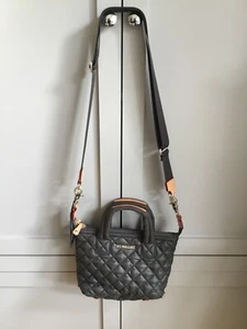M Z Wallace Magnet Micro Sutton quilted taupe coloured small bag. NEW! Wedding?! - Picture 1 of 3