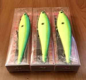 3 Lucky Craft EPG LL Pointer 200 F Lipless Swimbait Lures PEACOCK