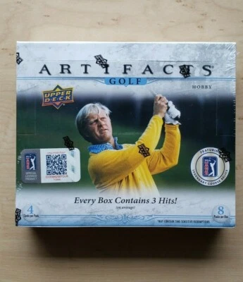 2021 Upper Deck Artifacts Golf Hobby Box Factory Sealed NEW - Image 1 of 2