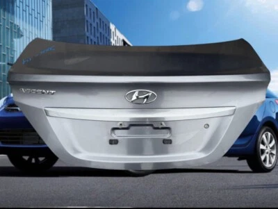 Tapa maletero Hyundai Accent GLS sedán triatlón gris metálico N9S 2012-2017 OEM Foto 1 de 4