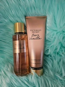 Victoria’s Secret Bare Vanilla Candied Fragrance Mist 8.4oz & Lotion Gift Set - Picture 1 of 1