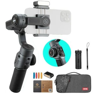 Zhiyun Smooth 5 Combo 3-Axis Gimbal Stabilizer for iPhone 13 12 Samsung S21 S10+ - Picture 1 of 11