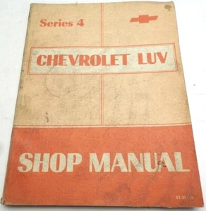 1975 Chevrolet LUV Series 4 Shop Manual ST351-75 - Picture 1 of 8