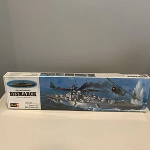 Vintage New Sealed! Bismarck German Battleship -Revell 1/570 H-350 Model Kit - Picture 1 of 16