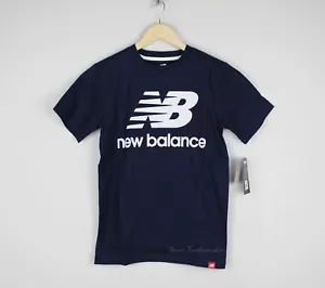 NWT NEW BALANCE Sporty Graphic Logo T-Shirt (Big Boys), M (10/12), ECLIPSE - Picture 1 of 9