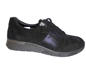 DamenComfortabel Schuhe Schnürschuhe Leder schwarz 950266 EUR 38 - Bild 1 von 9