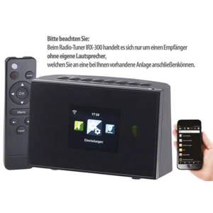 VR-Radio WLAN-HiFi-Empfänger (Tuner) für Internetradio und UKW, Fernbedienung - Bild 1 von 10
