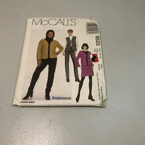 McCall's 9523 Size 16 18 Misses' Jacket Vest Pants Skirt for Stretch Knits - Picture 1 of 3