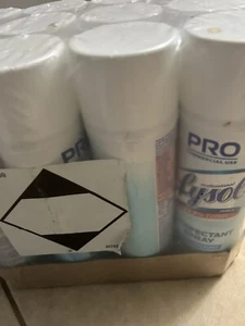 12 PACK -Lysol Disinfectant Spray 19 oz / Each, New - Picture 1 of 2