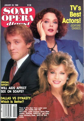 Soap Opera Digest January 28 1986 Terry Lester Judith Chapman Patsy Pease - Image 1 of 4