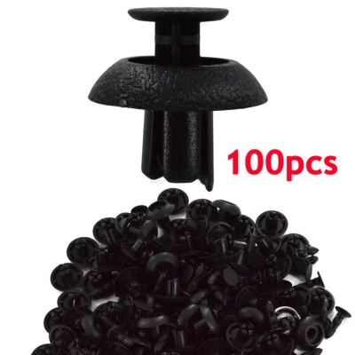 100pcs Sight Shield Cowl Grille Retainer Fastener Clips for Lexus Scion Toyota - Image 1 of 4