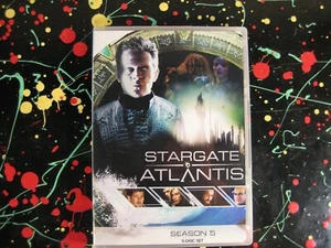 Stargate Atlantis Fifth Season 5 TV DVD Set - Sci-Fi Series - Imagen 1 de 5