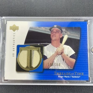 ROGER MARIS 2003 Yankees UD Authentics Threads of Time GU Pants TT-RM #ed179/350 - Picture 1 of 2