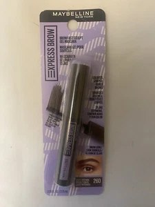 Maybelline New York Gel Brow Mascara, Deep Brown 260 0,09 fl oz - Foto 1 di 2