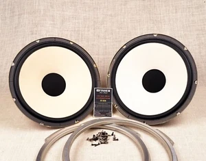 Fisher 15" Woofer Bass Speakers from ST-830 Set, Sound Amazing! 8 ohm, ST830 - Picture 1 of 6