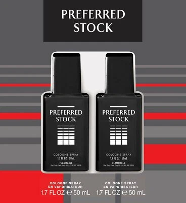 2 X STOCK PREFERIDO PARA HOMBRES POR COTY -1,7 OZ/50 ML CADA SPRAY DE COLONIA  Foto 1 de 2