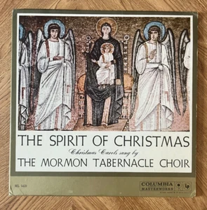 Mormon Tabernacle Choir Spirit of Christmas LP Columbia ML-5424 Reissue  EX/VG+ - Imagen 1 de 7