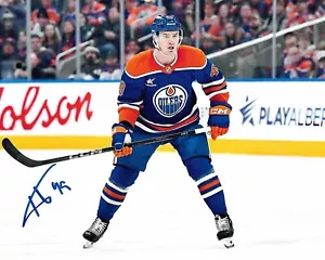 Ty Emberson Signed 8x10 Photo Edmonton Oilers Autographed COA B - Picture 1 of 1