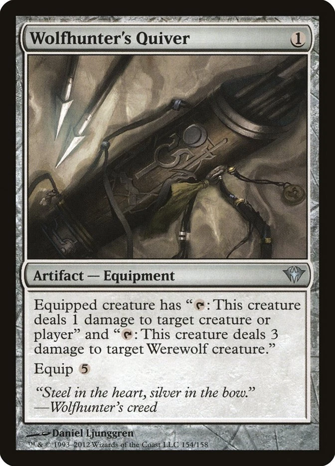 Wolfhunter's Quiver [Dark Ascension] Magic MTG - Image 1 of 1