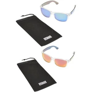 Urban Classics 110 Sunglasses UC Sonnenbrille UV 400 Mikrofaser Bag Transparent - Picture 1 of 7