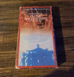 Close Encounters Of The Third Kind Special Edition VHS Gatefold Rare Copy - Picture 1 of 7