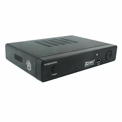 Mediasonic HW-150PVR HomeWorx ATSC Digital TV Converter Box with Media Player