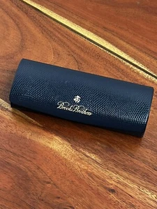 BROOKS BROTHERS  NAVY BLUE  READING GLASSES CASE - Picture 1 of 1
