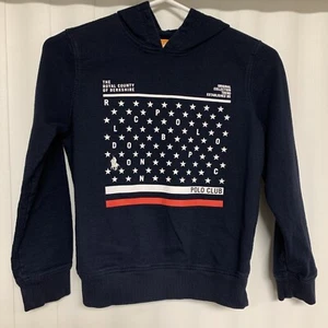 Polo Club Hoodie Youth Size 7-8 Blue.  0118 - Picture 1 of 4