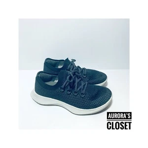 All Birds 9 Blue Tree Dasher Sneaker Mesh Schnürschuhe weiße Sohle  - Bild 1 von 6