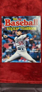 1989 Topps MLB Baseball Sticker Yearbook Album Orel Hershiser New No Stickers - Picture 1 of 2