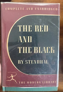 The Red and the Black by Stendahl 1926 Modern Library #157 HC/DJ - Picture 1 of 1