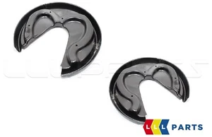 NEW GENUINE AUDI TT TTRS REAR BRAKE SPLASH PROTECTION SHIELD PLATE PAIR SET - Picture 1 of 7
