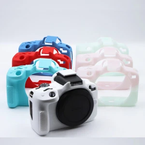 Custodia protettiva corpo in gomma silicone per fotocamera Canon EOS R50 - Foto 1 di 42