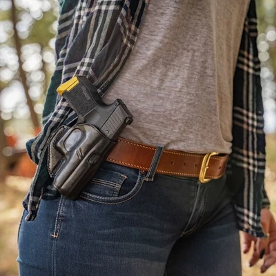 GALCO STINGER BELT HOLSTER | SIG-SAUER P238 | KIMBER .380 | COLT MUSTANG | BLACK - Image 1 of 4
