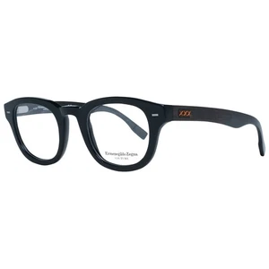 Ermenegildo Zegna ZC 5005 Hombres Marco Óptico Negro Borde Completo Gafas Informales - Imagen 1 de 4