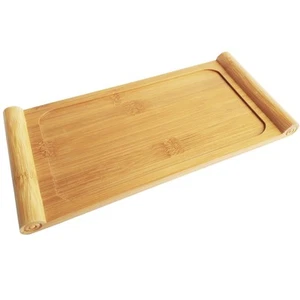 Serving Trays (10.63 x 5.12x0.39 inch/LxWxH) Tasteful Small Bamboo Gongfu Tea... - Picture 1 of 7