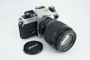FULLY REFURBISHED Nikon FG-20 35mm SLR w/ ProMaster Spectrum 7 f/4 70-210mm Lens - Picture 1 of 12