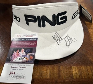 Bubba Watson Masters Champion Authentic Ping Visor Signed JSA NWT - Picture 1 of 4
