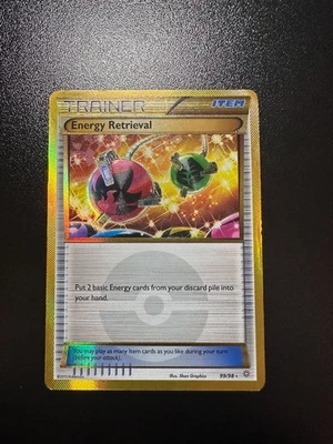 Energy Retrieval 99/98 (Secret Gold Trainer) - Pokemon TCG XY Ancient Origins - Image 1 of 2
