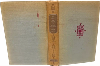 The Life and Mind of Emily Dickinson 1930 biography Genevieve Taggard 4th Print - Image 1 of 4