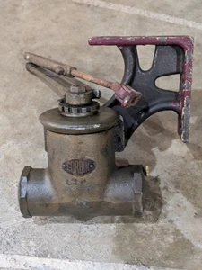 Corbin Old Pot Belly Door Closer Checker No. Soporte de hierro fundido modelo 131 3 - Imagen 1 de 13