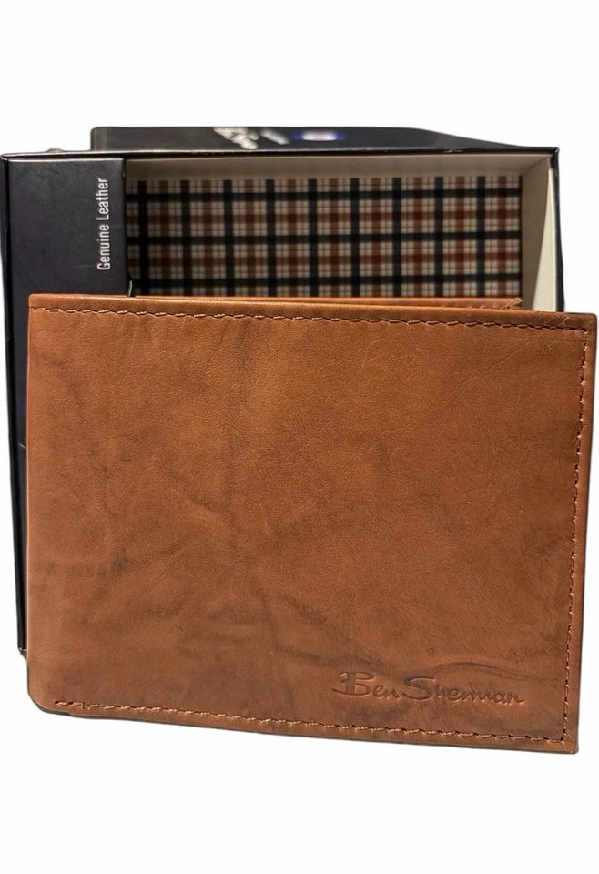 Ben Sherman Genuine Leather Men's Wallet - Image 1 of 4