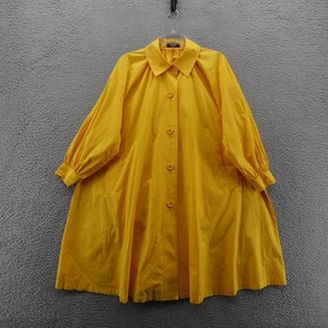 Yves Saint Laurent Paris Vintage Trapeze Dress Medium Yellow Womens 60s Retro - Picture 1 of 13